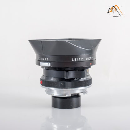 LEITZ Leica Super-Angulon M 21mm/F3.4 Ser.VII Black Lens Yr.1977 Germany #11662