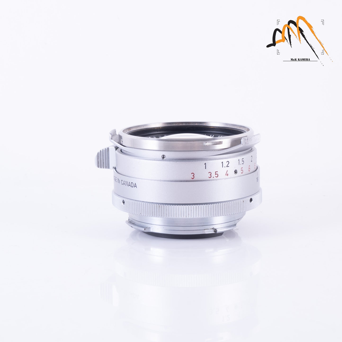 Leica Summilux M 35mm/F1.4 Steel Rim with OLLUX hood #87179