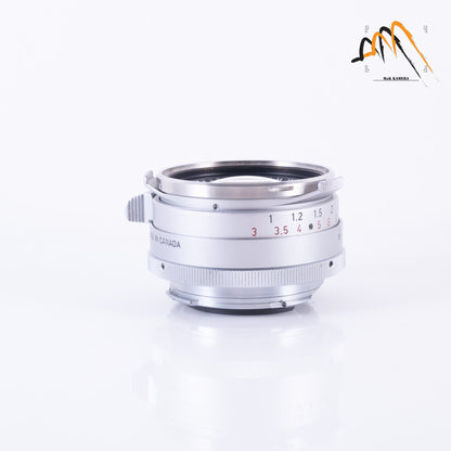 Leica Summilux M 35mm/F1.4 Steel Rim with OLLUX hood #87179
