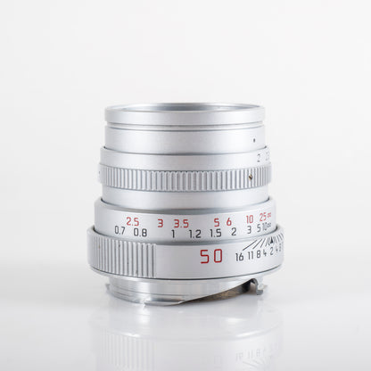 Leica Summicron-M 50mm/F2.0 IV Silver Lens Yr.1992 Germany 11825 #11968