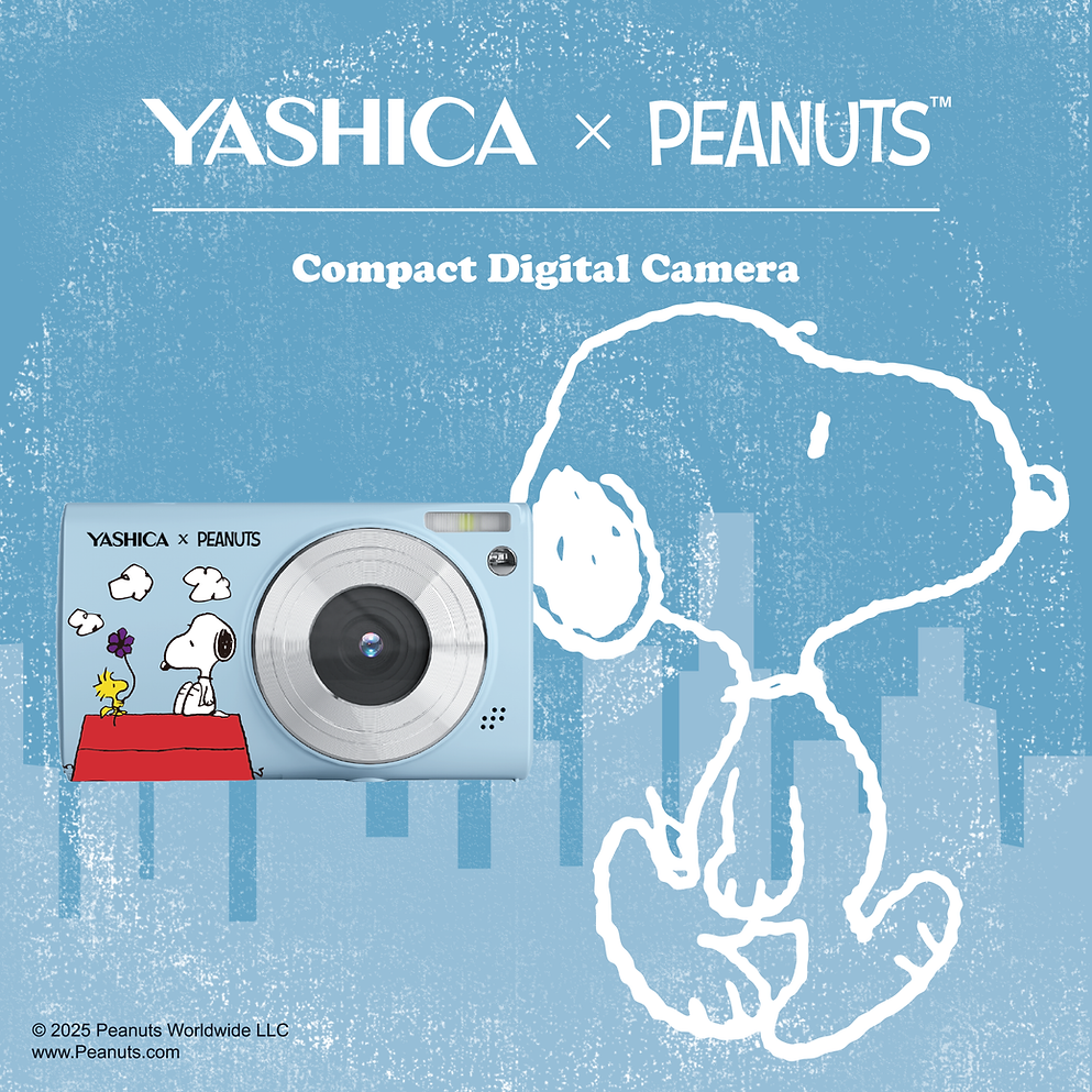 Yashica DG-10SP Snoopy Blue Sky/Sage