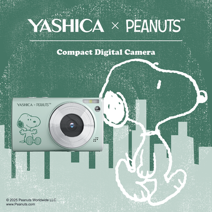 Yashica DG-10SP Snoopy Blue Sky/Sage