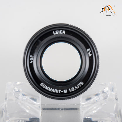 Leica Summarit-M 75mm/F2.4 Black Lens Germany 11682 #11796