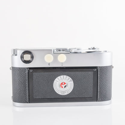 Leica M2 Round Button Rewind Silver Film Rangefinder Camera Boxed #11908