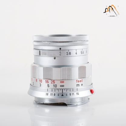 LEITZ Leica Summicron M 50mm/F2.0 Rigid V2 Ver.II Lens Yr.1965 Germany #88362
