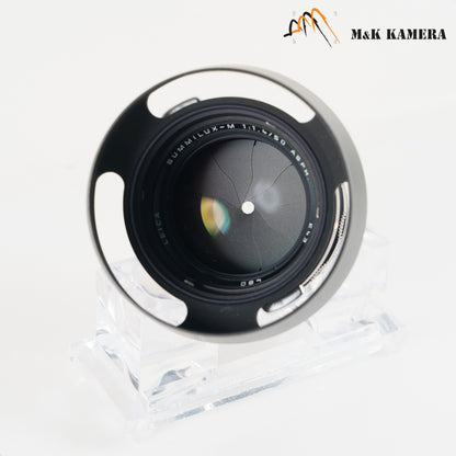 Leica Summilux-M 50mm/F1.4 ASPH Black Chrome Lens Germany 11688 #23262