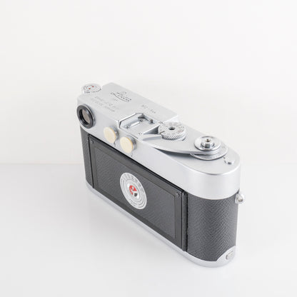 Leica M2 Round Button Rewind Silver Film Rangefinder Camera Boxed #11908