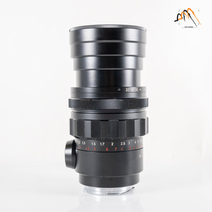 LEITZ Leica Summicron M 90mm/F2.0 Ver.I V.1 Black Lens Yr.1966 Canada #11591
