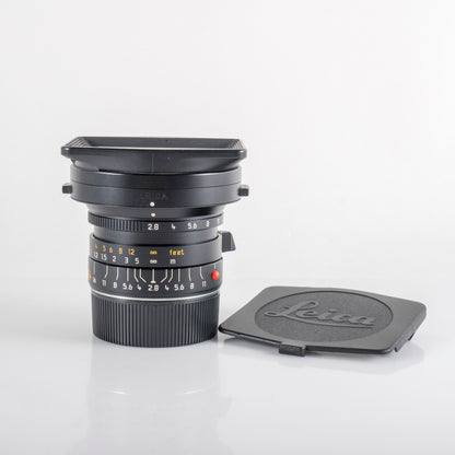 Leica Elmarit-M 24mm/F2.8 ASPH Black Lens Yr.2002 Germany 11878 #11969