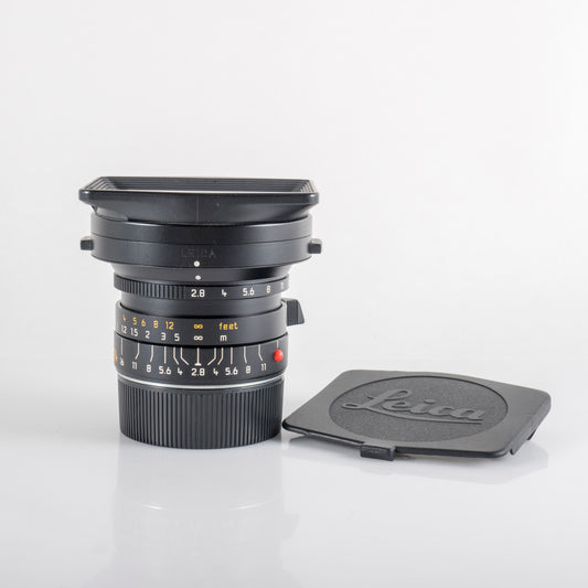 Leica Elmarit-M 24mm/F2.8 ASPH Black Lens Yr.2002 Germany 11878 #11969