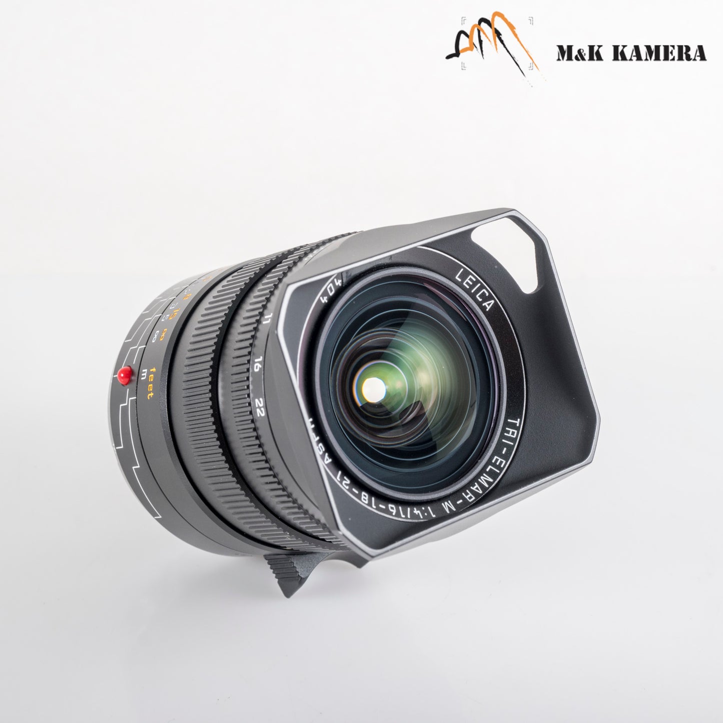 Leica Tri-Elmar-M 16-18-21mm/F4.0 ASPH/ w/ finder Lens Yr.2007 Germany 11642 #88695