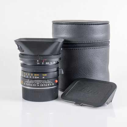 Leica Summilux-M 35mm/F1.4 ASPH 11874 Black Lens Yr.1996 Germany 11874 #11890