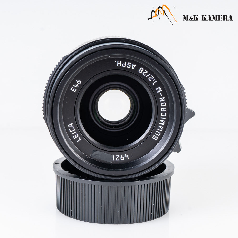 Brand New Leica Summicron-M 28mm/F2.0 E46 Asph.11618 Black Lens Germany 11618 #11618