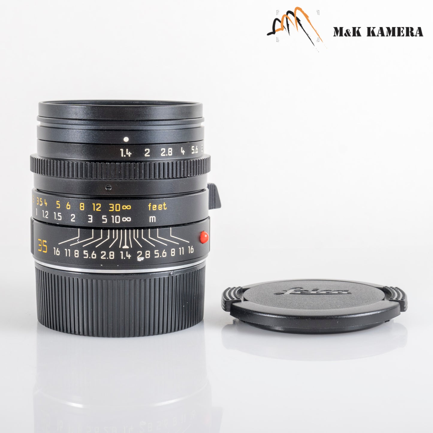 Leica Summilux-M 35mm/F1.4 ASPH 11874 Black Lens Yr.1995 Germany 11874 #11889