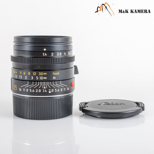 Leica Summilux-M 35mm/F1.4 ASPH 11874 Black Lens Yr.1995 Germany 11874 #11889