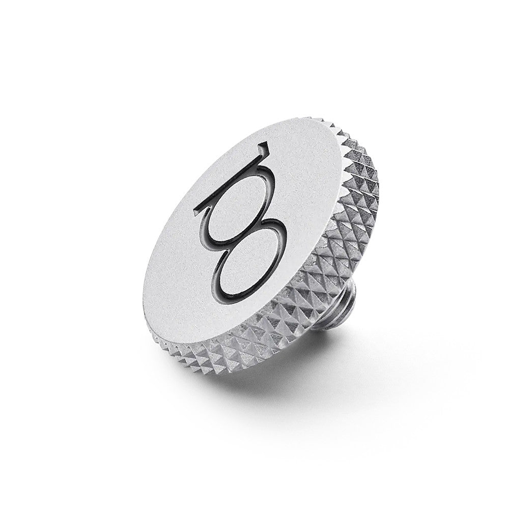 Brand New Leica Soft release button chrome plated brass Silver 100 YEARS OF LEICA #19692