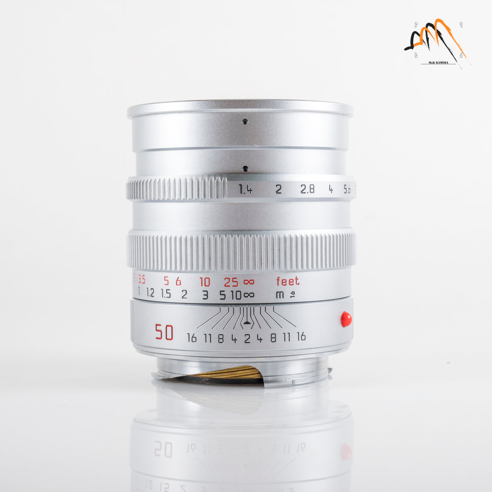 Leica Summilux-M 50mm/F1.4 Pre-A Silver Lens Yr.1995 Germany 11856 #88662
