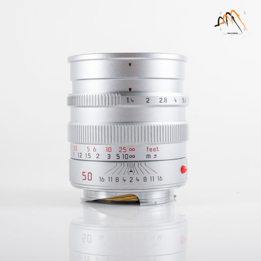 Leica Summilux-M 50mm/F1.4 Pre-A Silver Lens Yr.1995 Germany 11856 #88662
