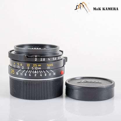 Leica Summicron-M 35mm/F2.0 Ver.4 7 Elements Black Lens Yr.1991 Germany 11310 #11993