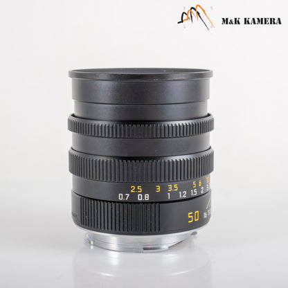 Leica Summilux-M 50mm/F1.4 Pre-A Black Lens Yr.2001 Germany 11868 #12007