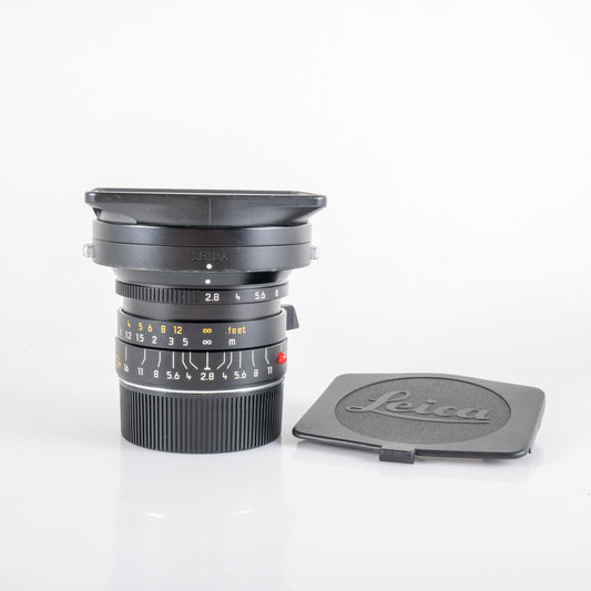 Leica Elmarit-M 24mm/F2.8 ASPH Black Lens Yr.2007 Germany 11878 #88690