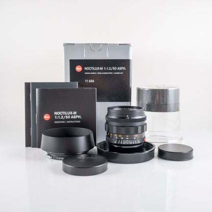 Leica Noctilux-M 50mm/F1.2 ASPH Black Lens Germany 11686 #88705