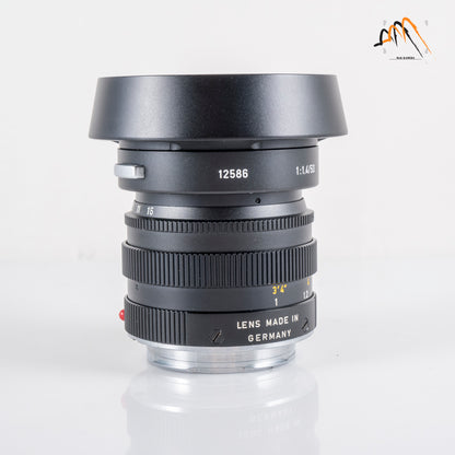 Leica Summilux M 50mm/F1.4 E43 Ver.II V2 Black with hood 12586 11113 #11736