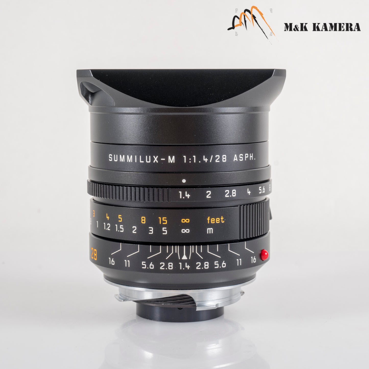 Leica Summilux-M 28mm/F1.4 ASPH 11668 Black Lens Germany 11668 #88906