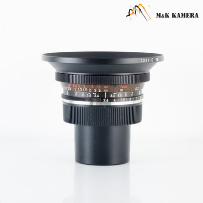 LEITZ Leica Super-Angulon-R 21mm/F3.4 Ser.8 Lens Yr.1964 Germany #21002