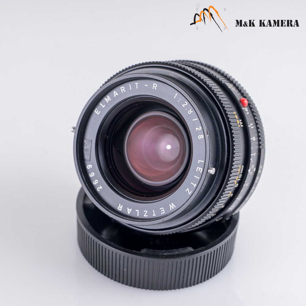 LEITZ Leica Elmarit-R 28mm/F2.8 Ver.I V.1 Lens Yr.1974 Germany #88236