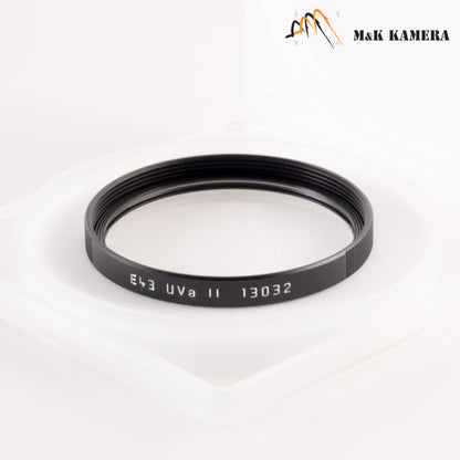 Brand New Leica E43 UVa II Black Filter #13032