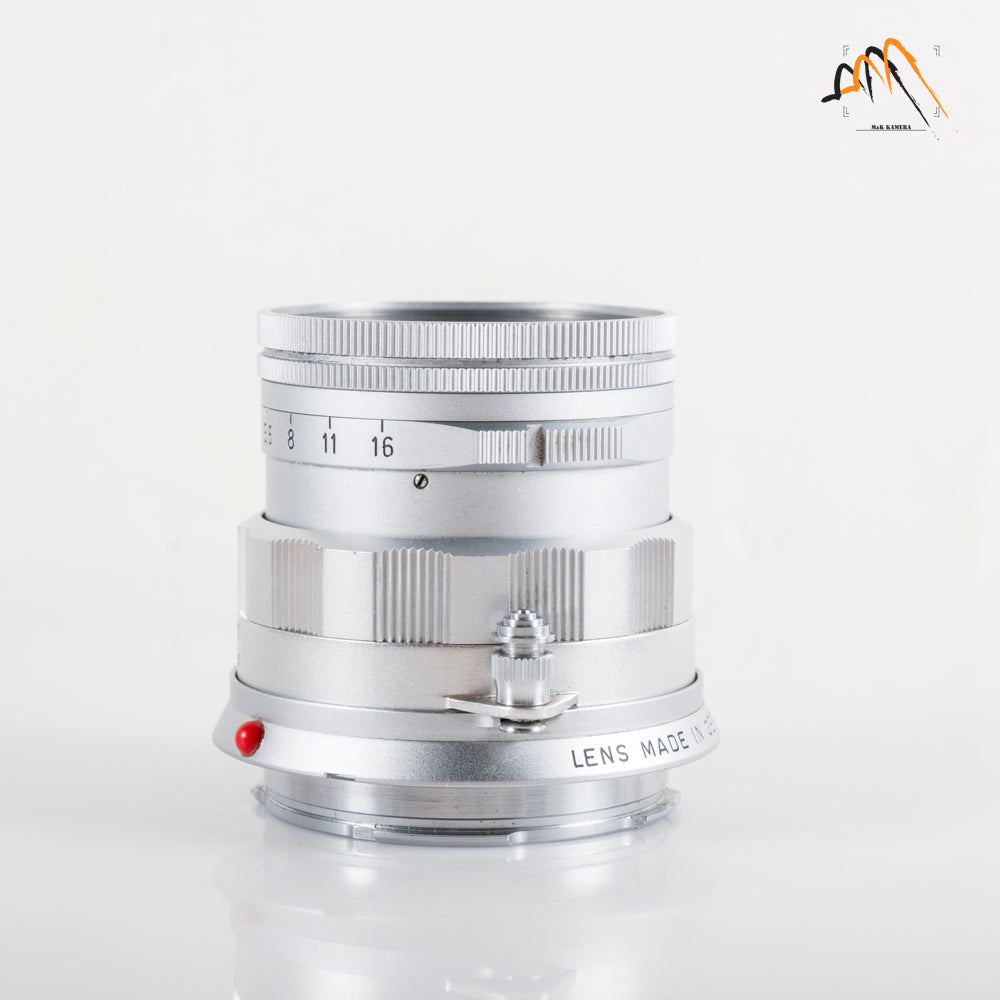 LEITZ Leica Summicron M 50mm/F2.0 Rigid V2 Ver.II Lens Yr.1965 Germany #88362