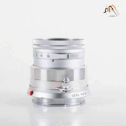 LEITZ Leica Summicron M 50mm/F2.0 Rigid V2 Ver.II Lens Yr.1965 Germany #88362