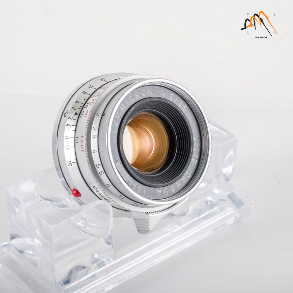 LEITZ Leica Summicron-M 35mm/F2.0 Ver.I 8 Elements Lens Yr.1959 Canada #11616