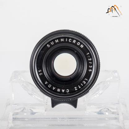 LEITZ Leica Summicron-M 35mm/F2.0 E39 6E/ Elements Lens Yr.1972 Canada #11775
