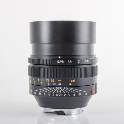 Leica Noctilux-M 50mm/F0.95 ASPH 11602 Black Lens Germany 11602 #88687