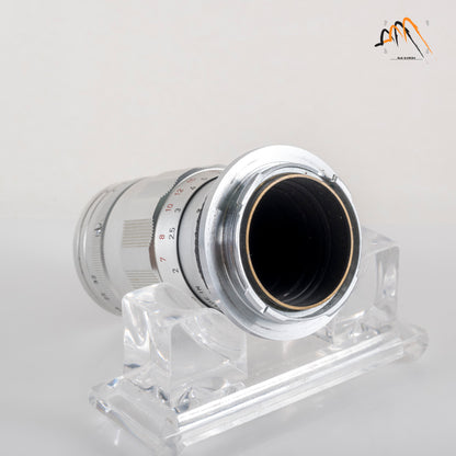 LEITZ Leica Elmar M 90mm/F4.0 E39 Ver.II V2/ 3 Elements Silver Lens Yr.1965 Germany 11830 #11567