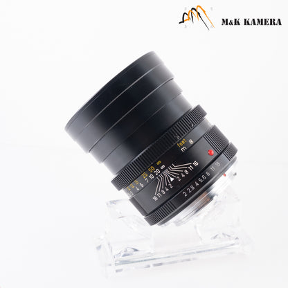 LEITZ Leica Summicron-R 90mm/F2.0 Serie VII Ver.I V.1 Lens Yr.1970 Canada #69630