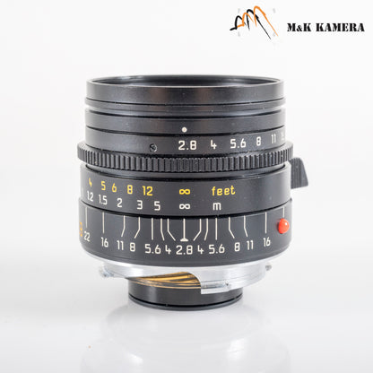 Leica Elmarit-M 28mm/F2.8 E46 Ver.IV 6 bit coded 11809 #88696