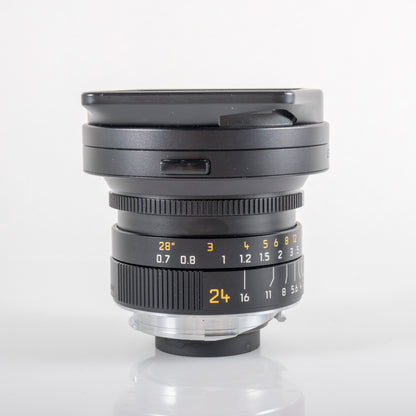 Leica Elmarit-M 24mm/F2.8 ASPH Black Lens Yr.2008 Germany 11878 #11962