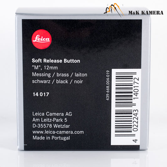 Brand New Leica Soft Release Button Black 12mm #14017