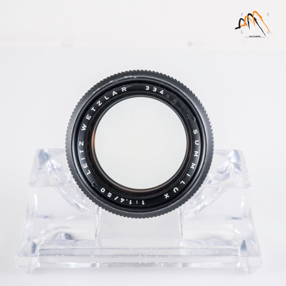 Leica Summilux M 50mm/F1.4 E43 Ver.II V2 Black with hood 12586 11113 #11736