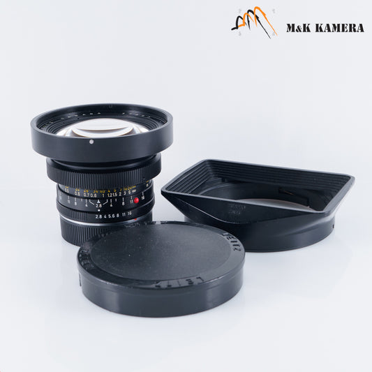 LEITZ Leica Elmarit-R 19mm/F2.8 Ver.I V1 Lens Yr.1975 Canada #10194