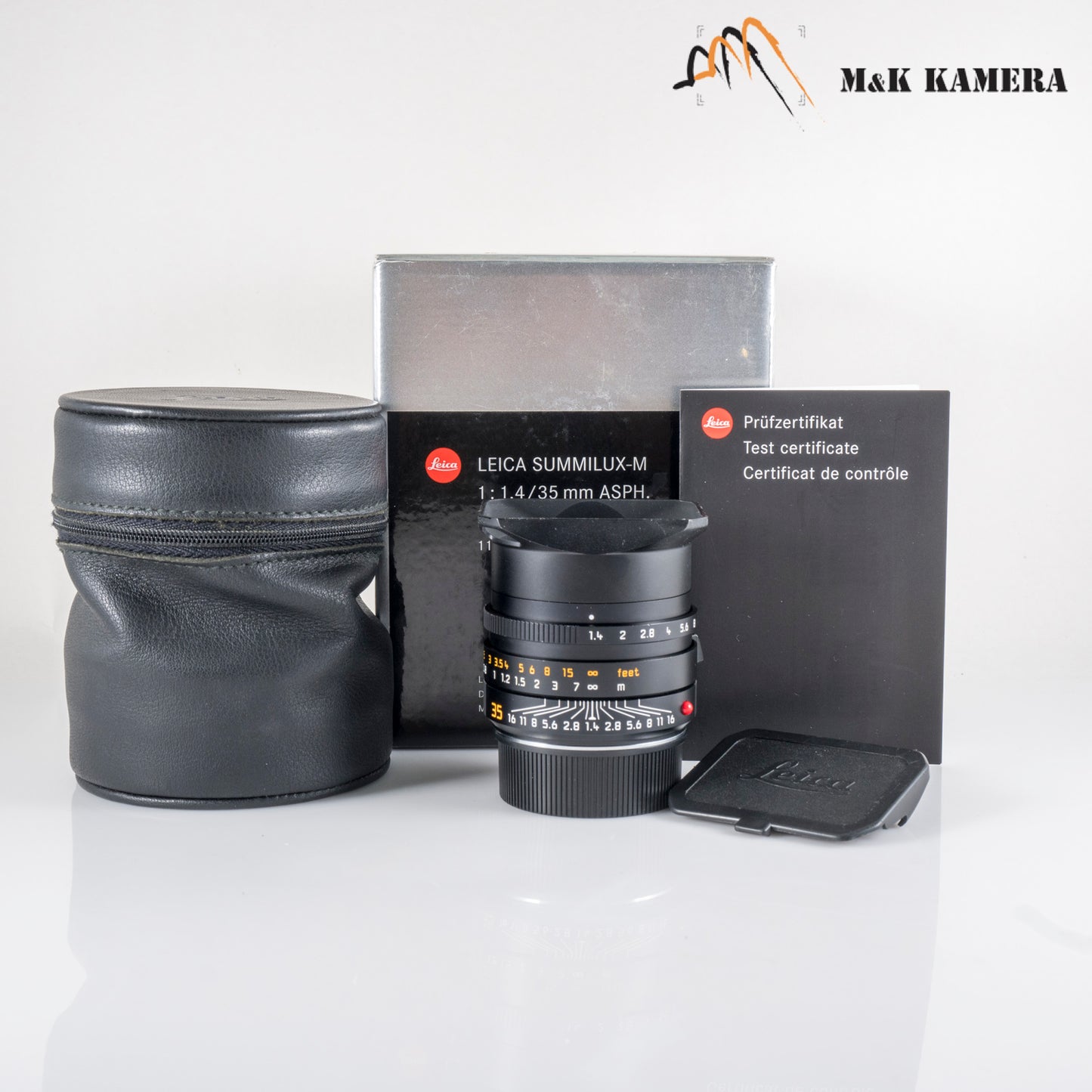 Leica Summilux-M 35mm/F1.4 ASPH/ FLE Black Lens Germany 11663 #88717