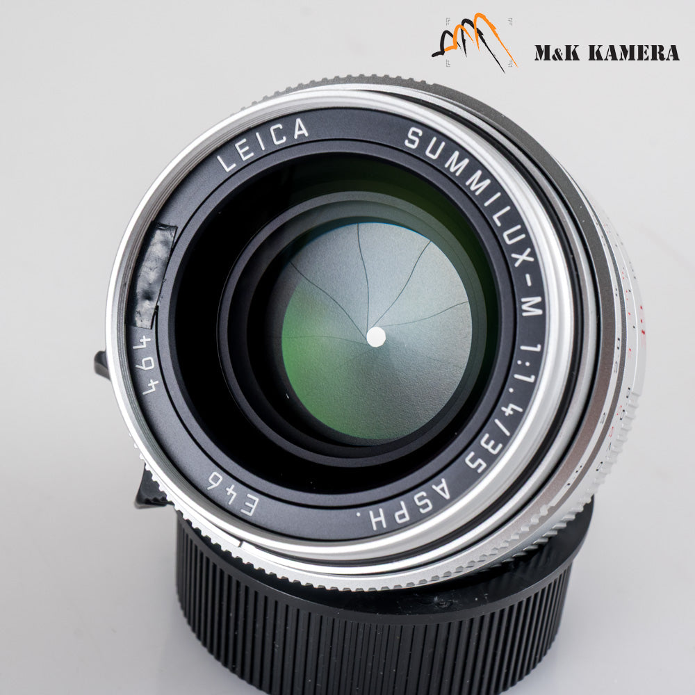 Leica Summilux-M 35mm/F1.4 ASPH/ FLE Silver Lens Germany 11675 #11813