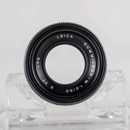 Brand New Leica Summicron-M 50mm/F2.0 Ver.V Black Lens Germany 11826 #11826