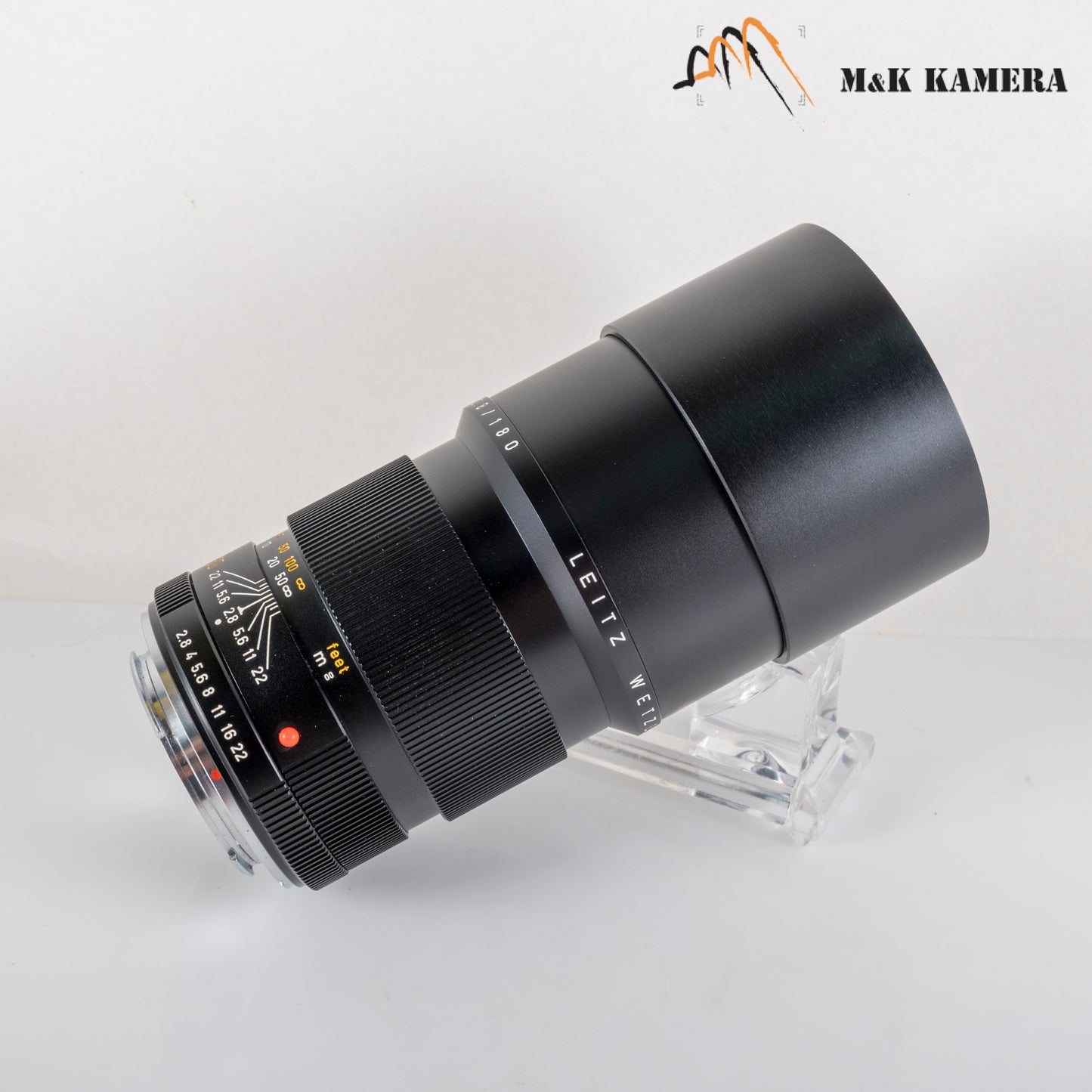 LEITZ Leica Elmarit-R 180mm/F2.8 E67 Ver.II V2 Lens Yr.1978 Germany #11982