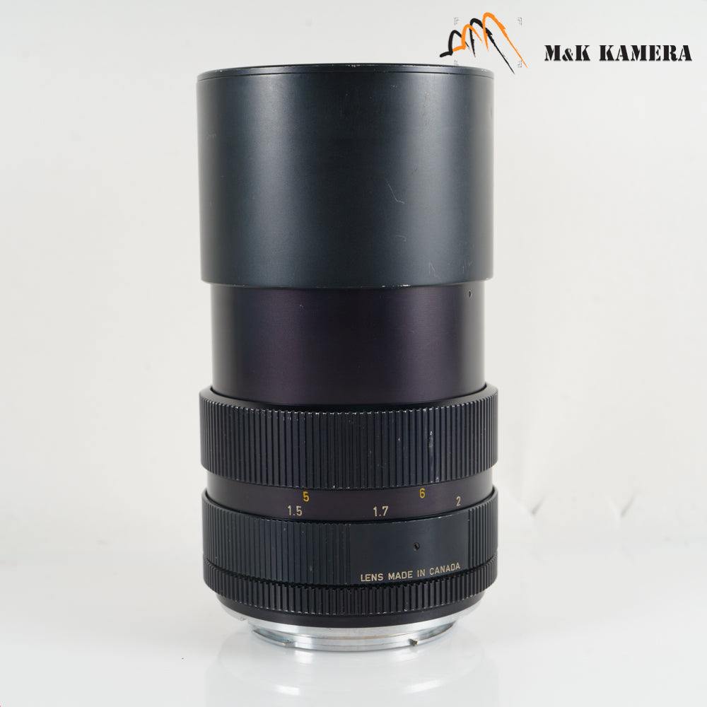 LEITZ Leica Elmarit-R 135mm/F2.8 Lens Yr.1978 Canada #88213