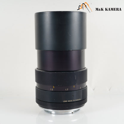 LEITZ Leica Elmarit-R 135mm/F2.8 Lens Yr.1978 Canada #88213