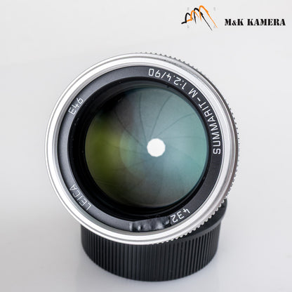 Leica Summarit-M 90mm/F2.4 Silver Lens Germany 11685 #11828